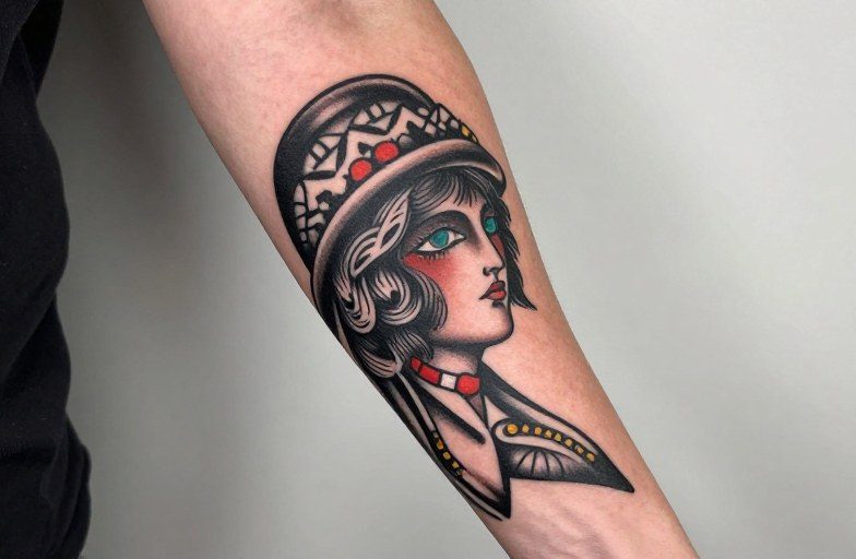 American Traditional Forearm Tattoos: Style Guide