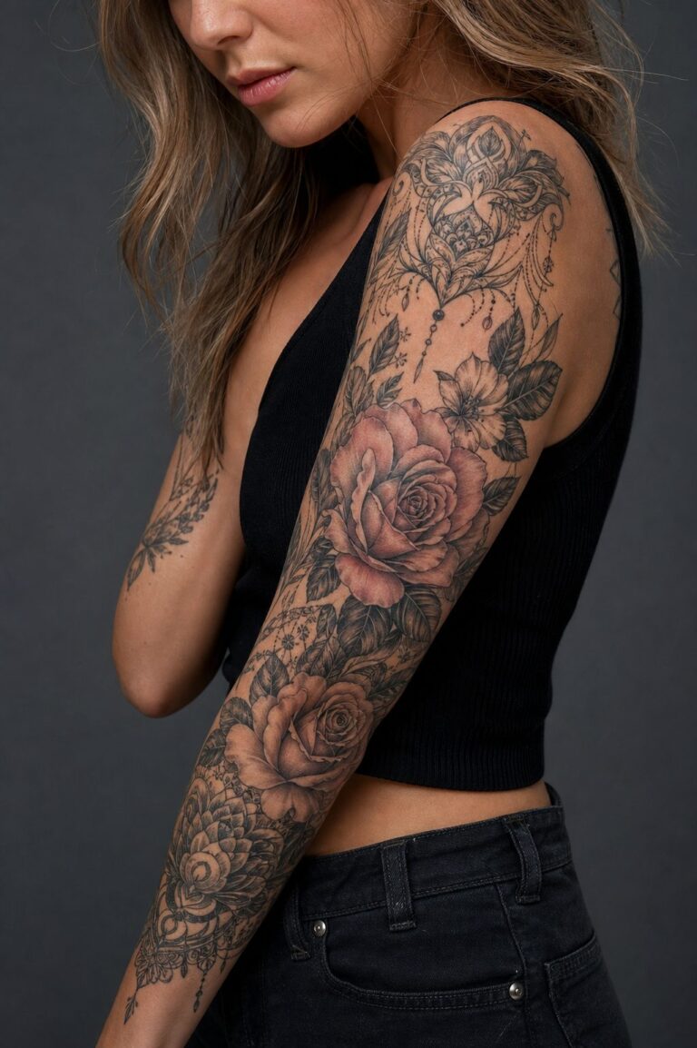 Arm Sleeve Tattoos for Females: Meaning, Symbolism & What to Know