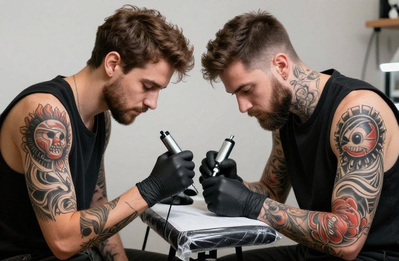 Full Sleeve Artists Tattoo Meaning: Skill, Dedication & Creative Identity