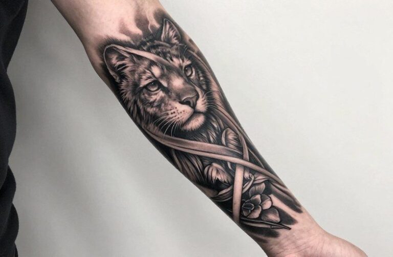 Grey And Black Sleeve Tattoo Meaning: Shadow, Depth, Restraint