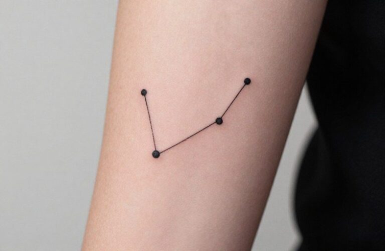 Minimalist Constellation Tattoo Ideas