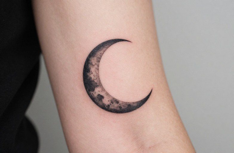 Minimalist Moon Tattoo Ideas