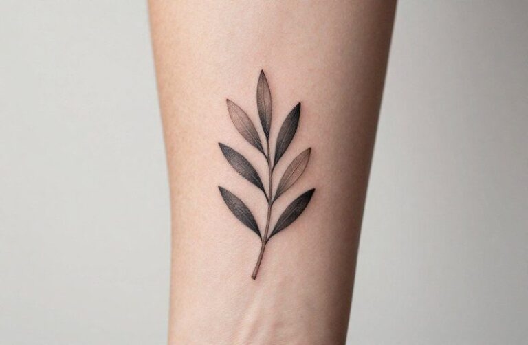 Minimalist Olive Branch Tattoo: Design Guide