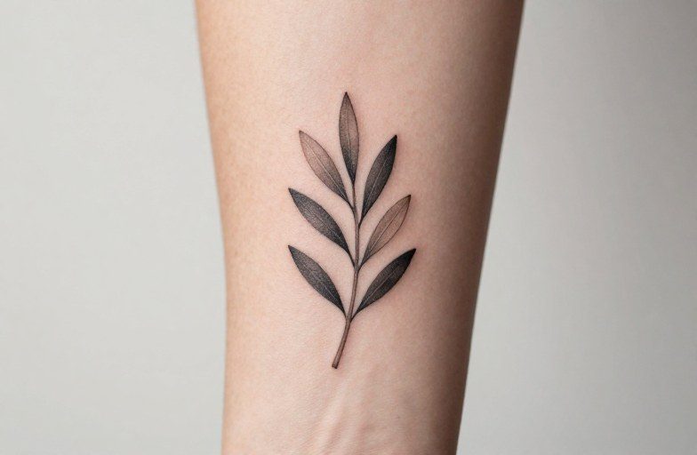 Minimalist Olive Branch Tattoo: Design Guide