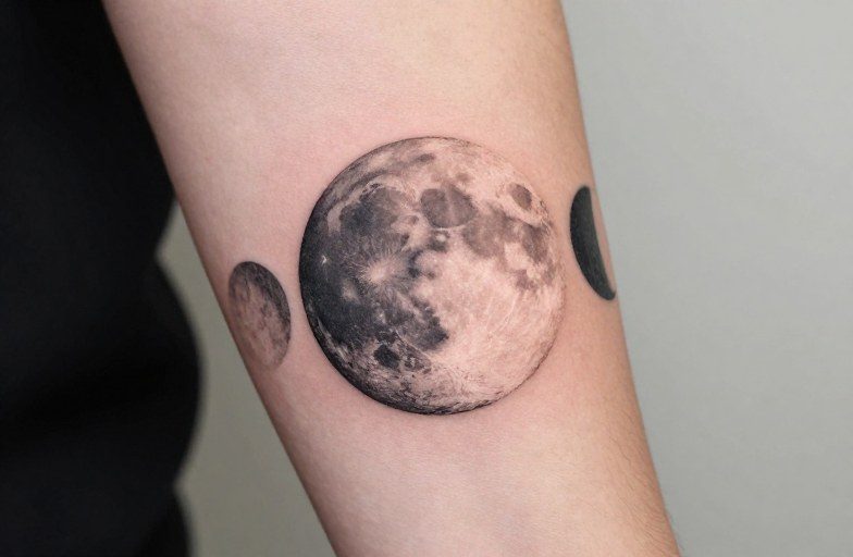 Moon Phase Tattoo Ideas