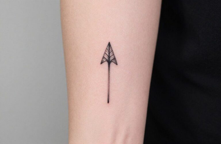 Small Arrow Tattoo Meaning & Design Ideas