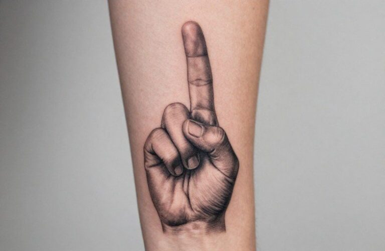 Spiritual Deep Meaning Meaningful Symbol Finger Tattoo Meaning: Guide