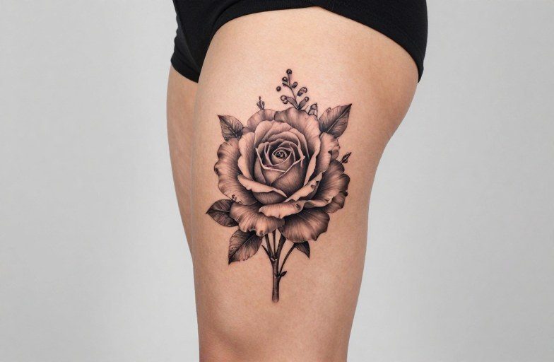 Thigh Tattoo Ideas for Women: Placement & Design Guide