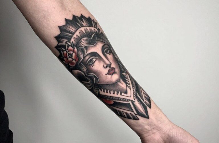 Trad Forearm Tattoo Meaning: Symbolism, Placement & Aging