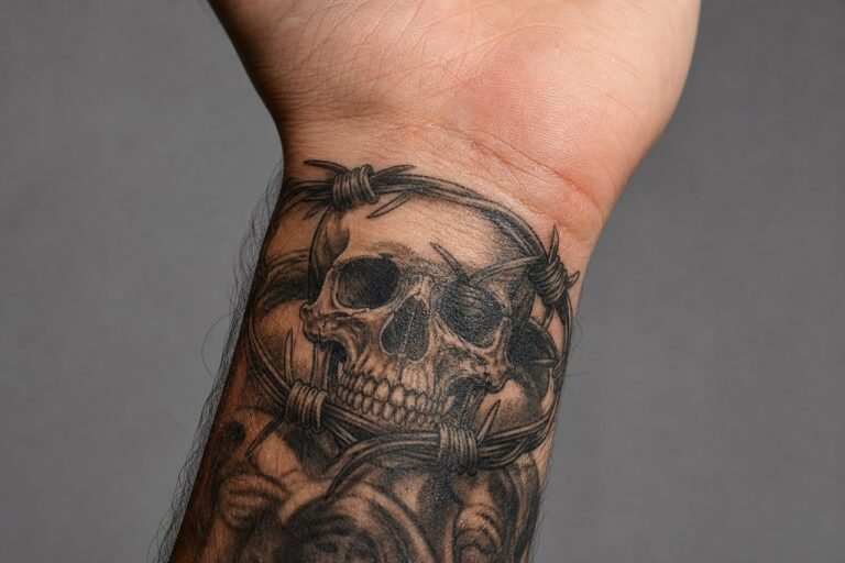 Tuff Wrist Tattoo Meaning: Resilience Inked Small