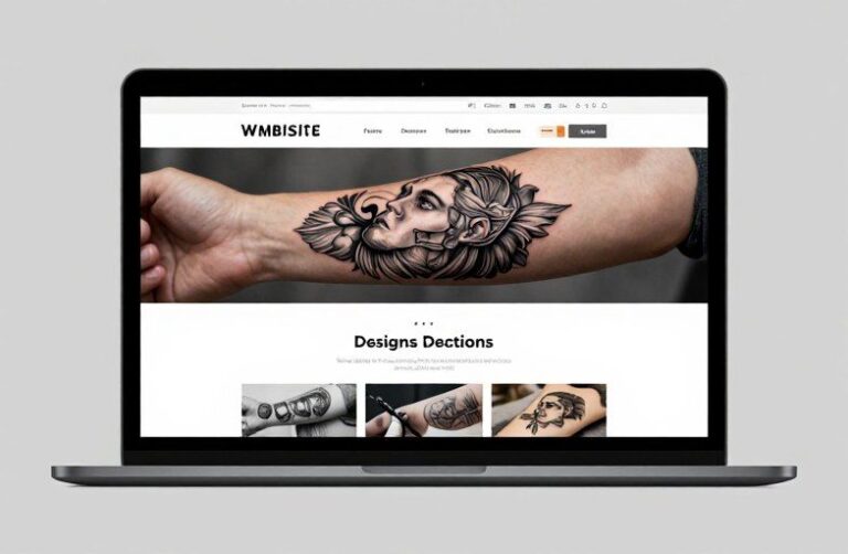 Website Tattoo Design Ideas