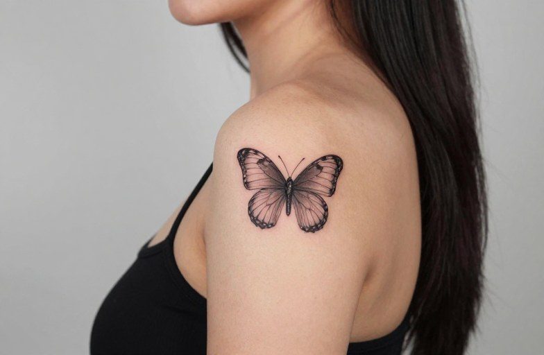 Women's Shoulder Tattoo Designs