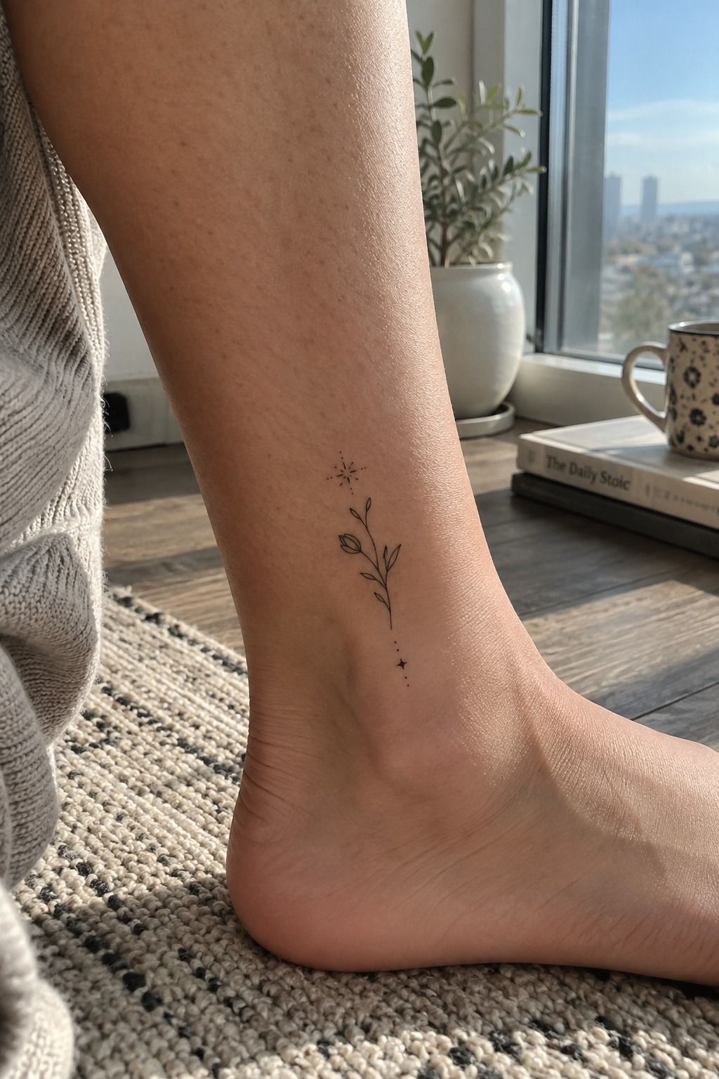 Make an Ankle Micro Tattoo Bold