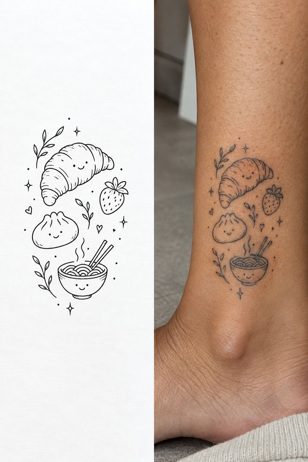 A Playful Food Tattoo With a Real Memory