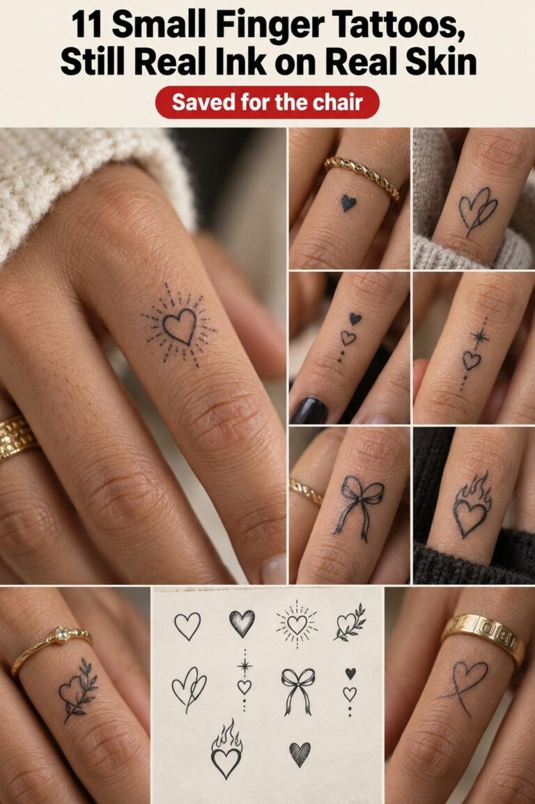 11 Small Finger Tats That Say More Without Saying Anything