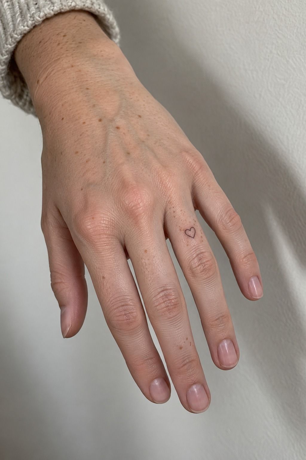 Tiny Heart Finger Tattoo Ideas