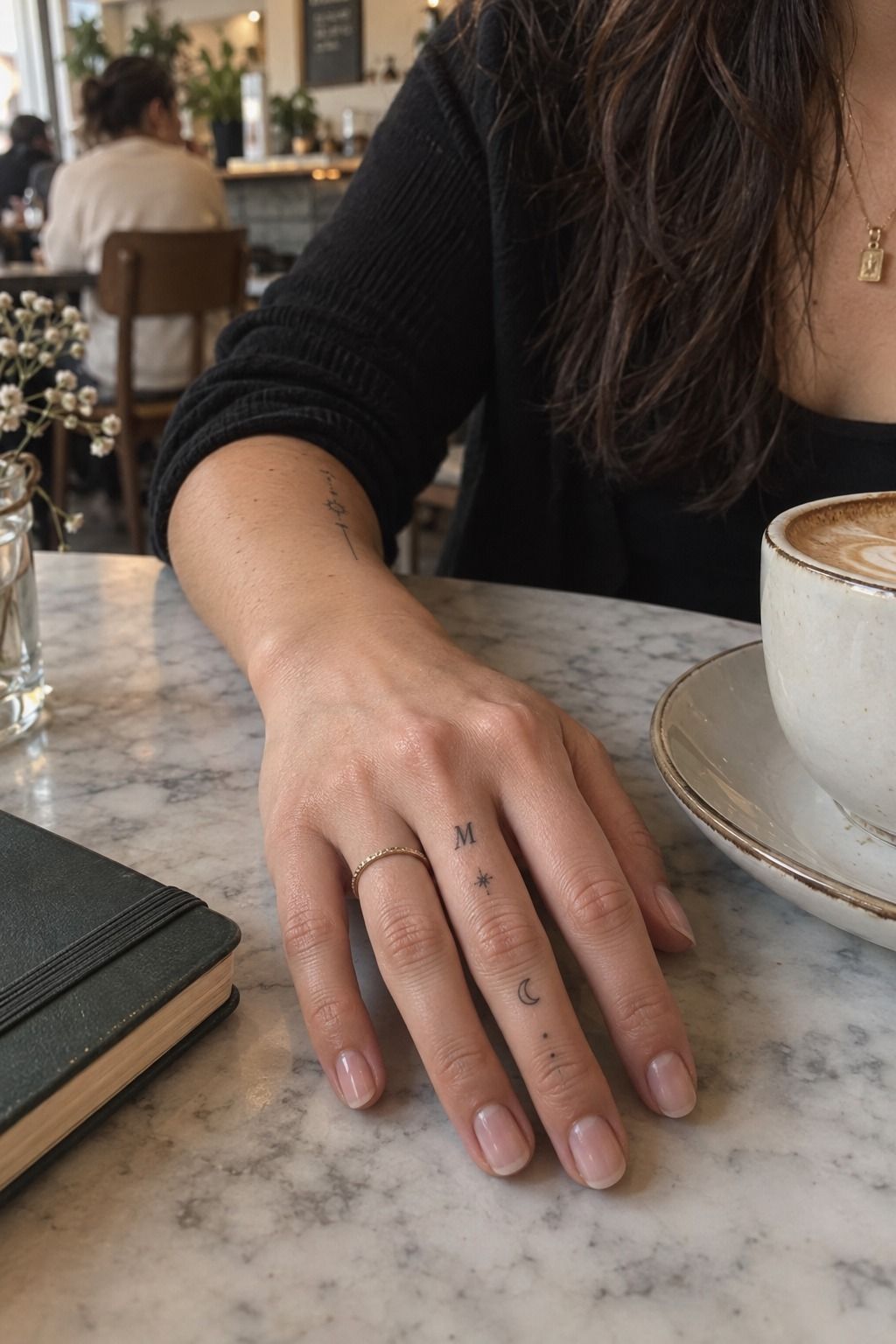 Trace Initials Along the Finger