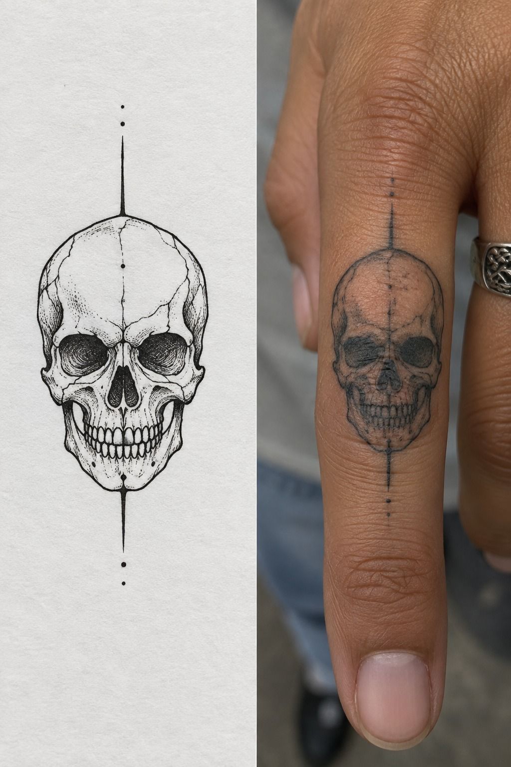 Skull or Symbol? Keep the Silhouette Clear