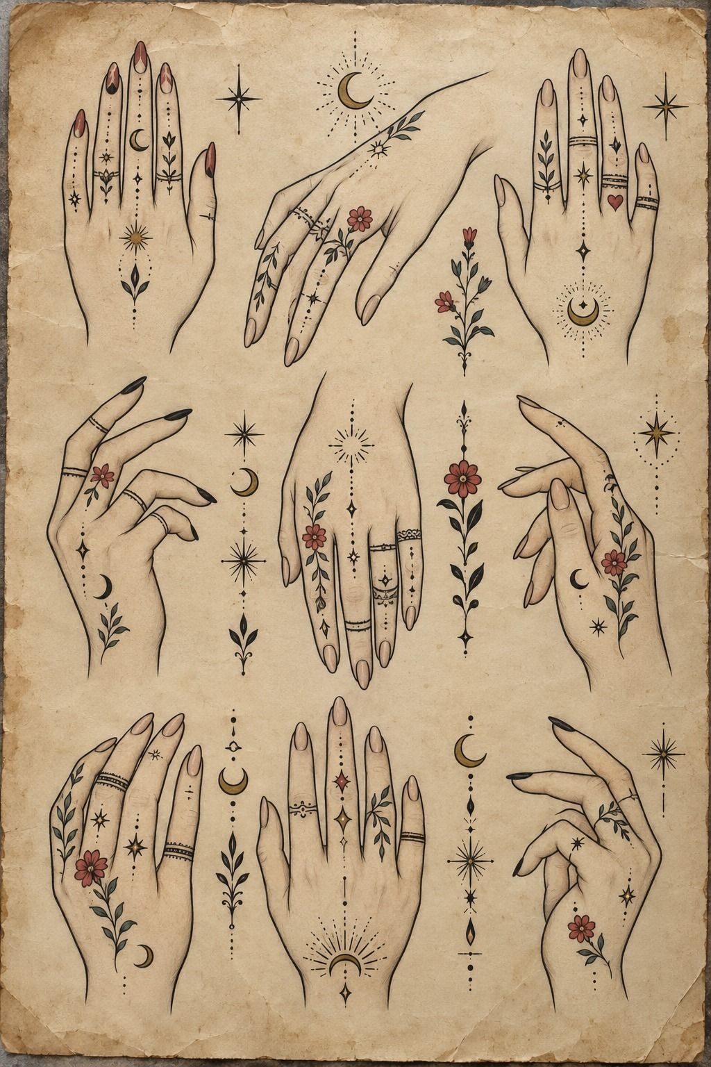 Where Should a Finger Tattoo Sit?