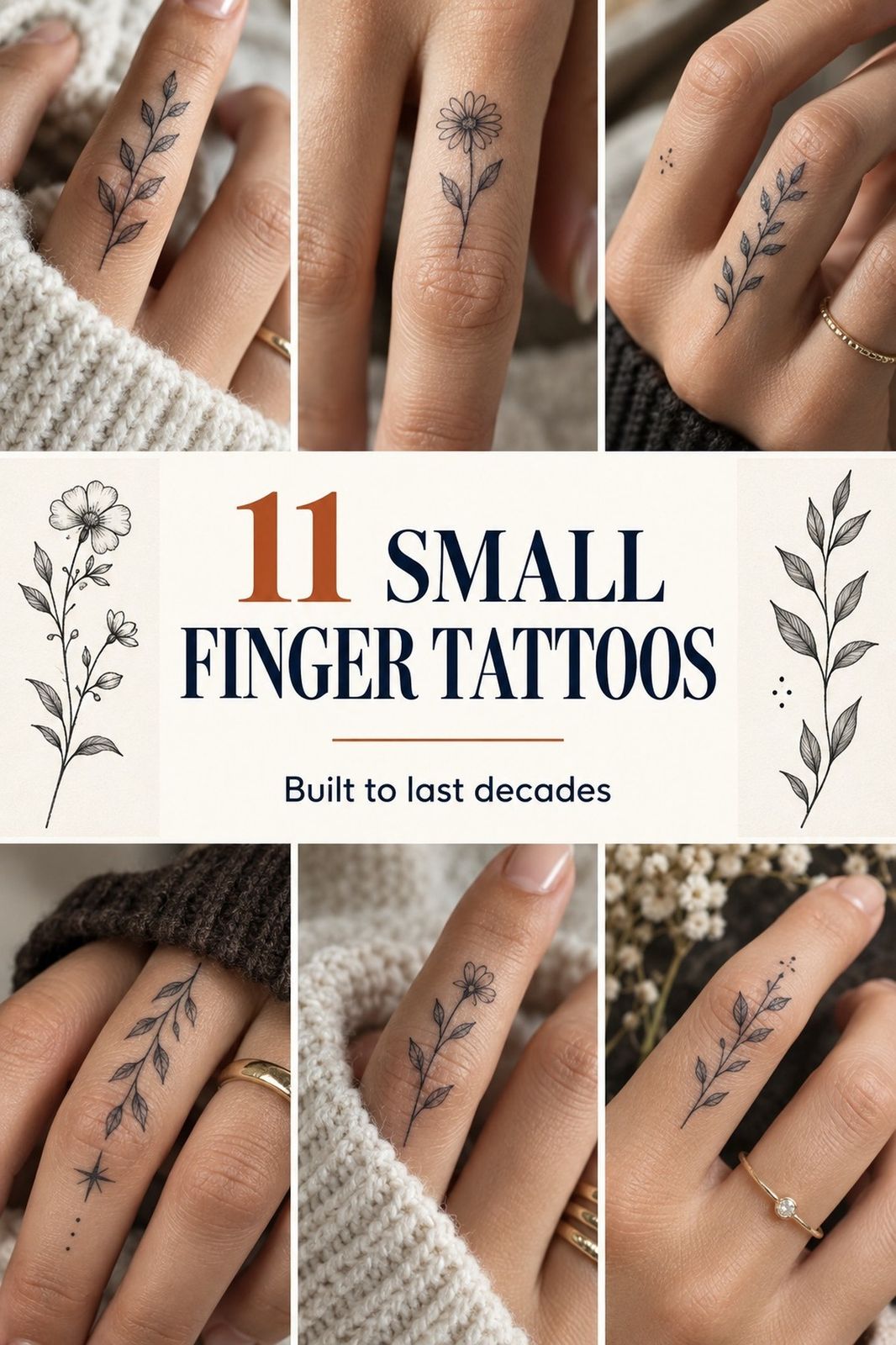 Easy Small Finger Tattoos That Heal Clean and Age Well