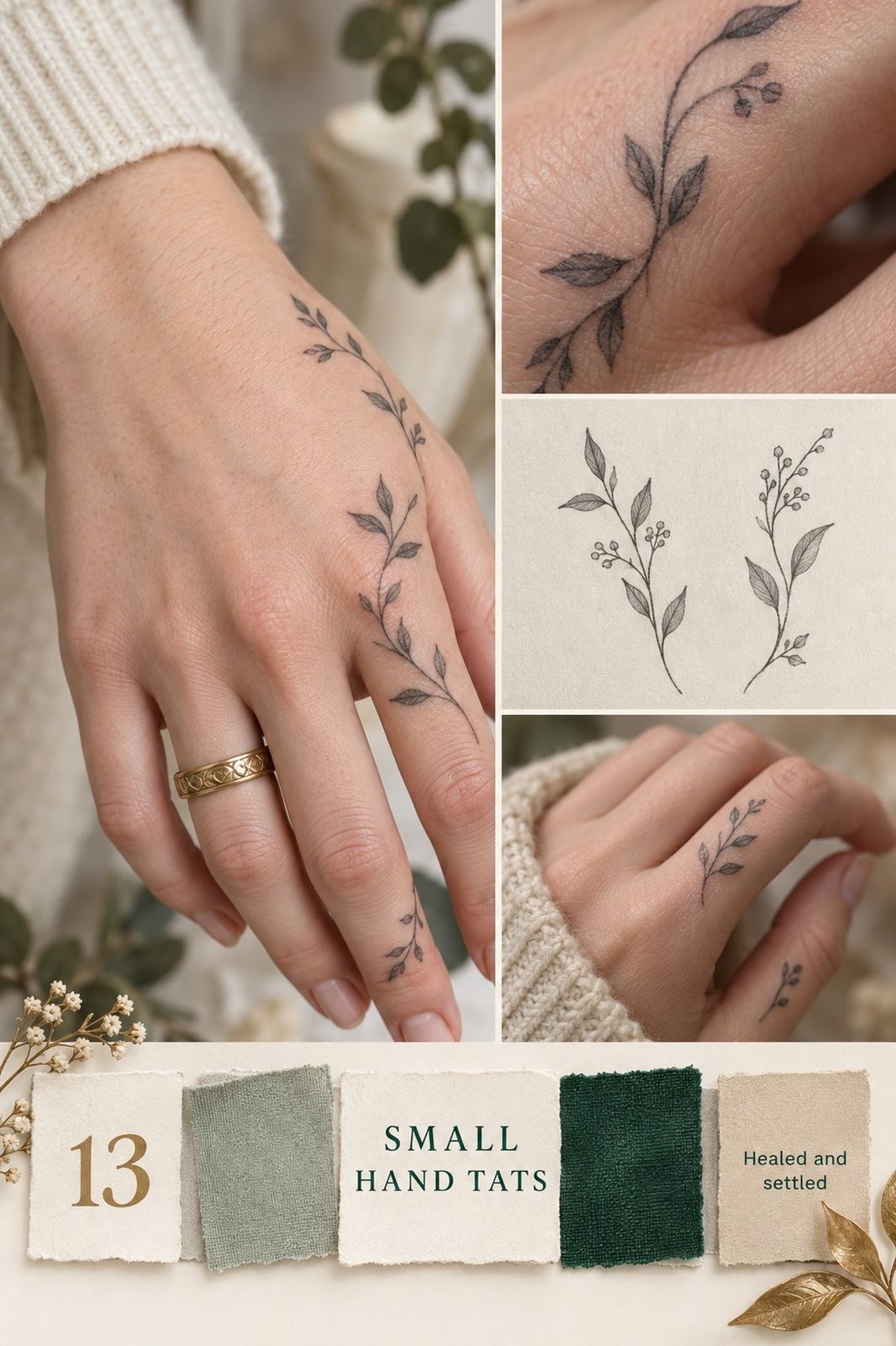 11 Small Hand Tats That Stay Crisp Without Looking Overdone