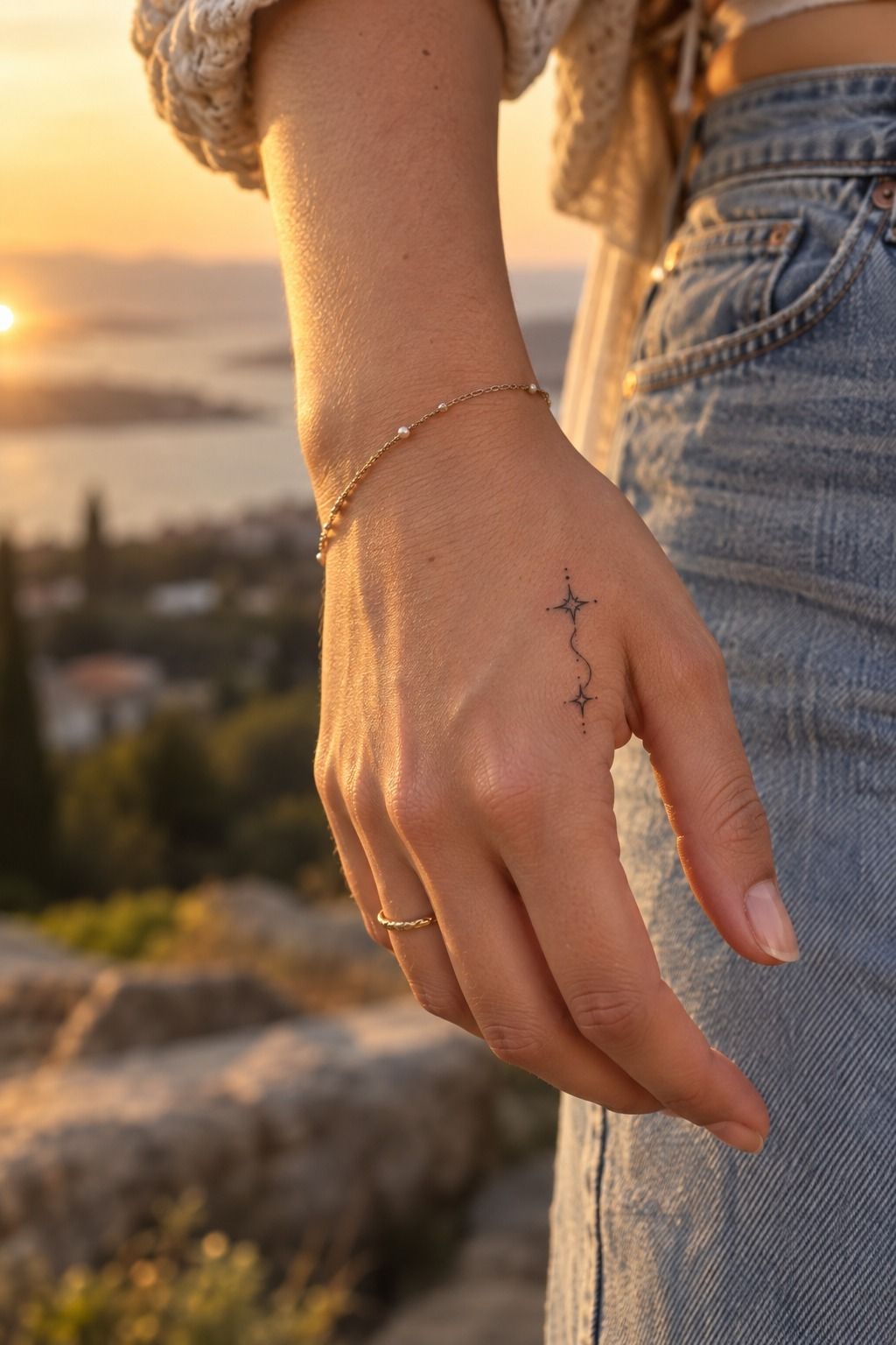 Matching Hand Tattoos for Best Friends