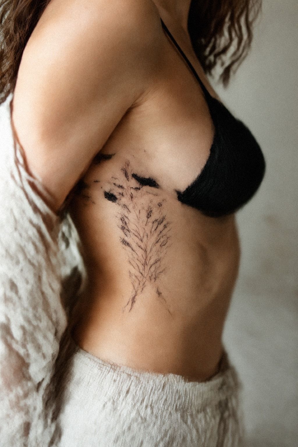 Start With A Small Botanical Fine Line