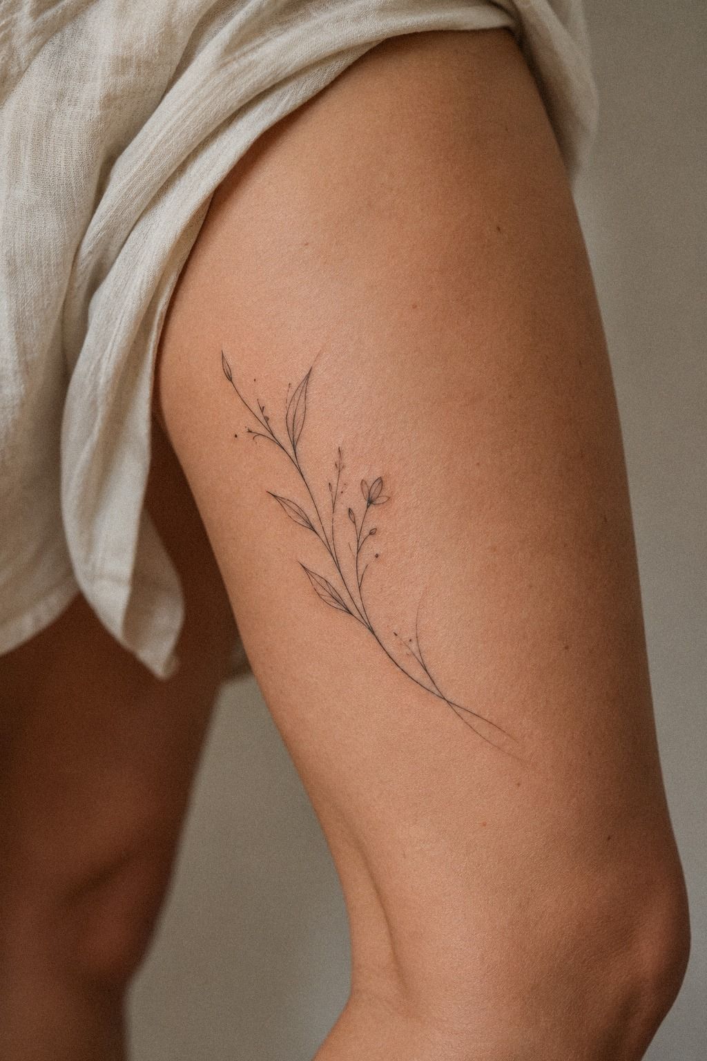 Choose Romantic Minimal Tattoos for the Inner Arm