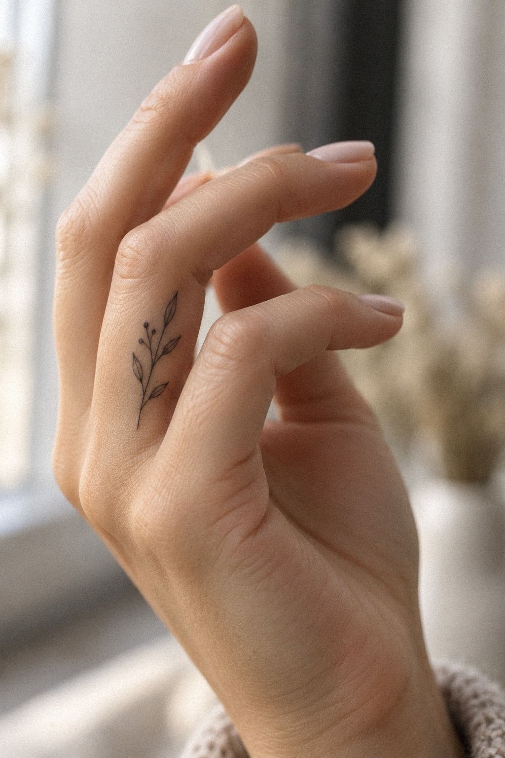 Start With a Tiny Botanical Side-Finger Sprig