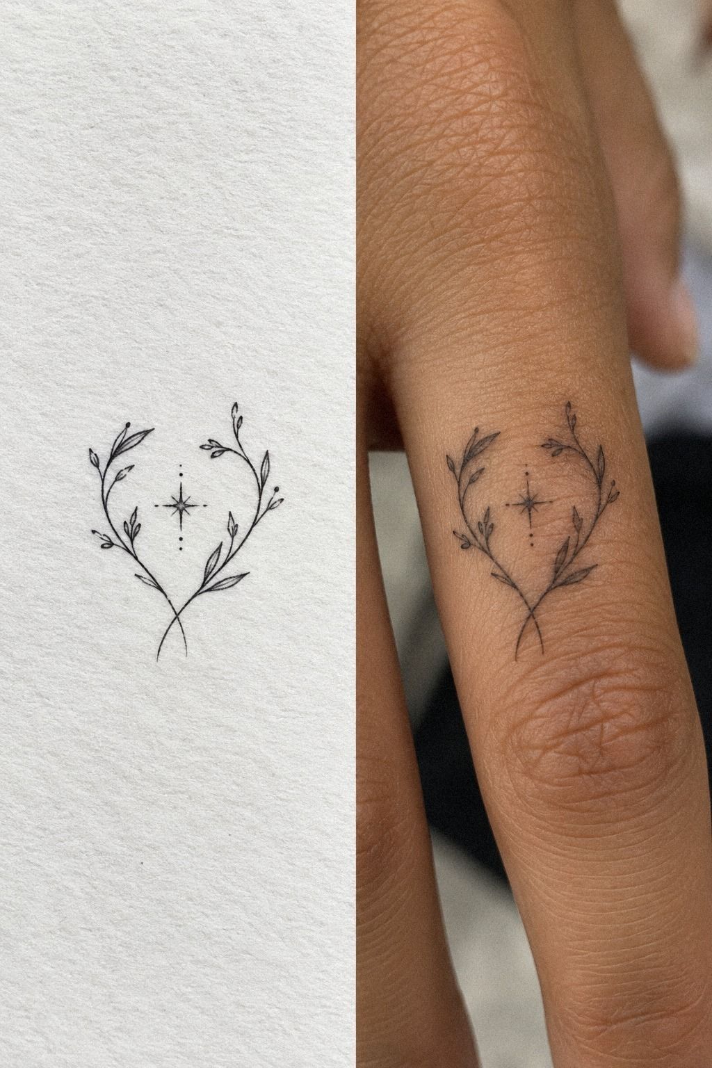Match Two Romantic Side-Finger Marks With Intention