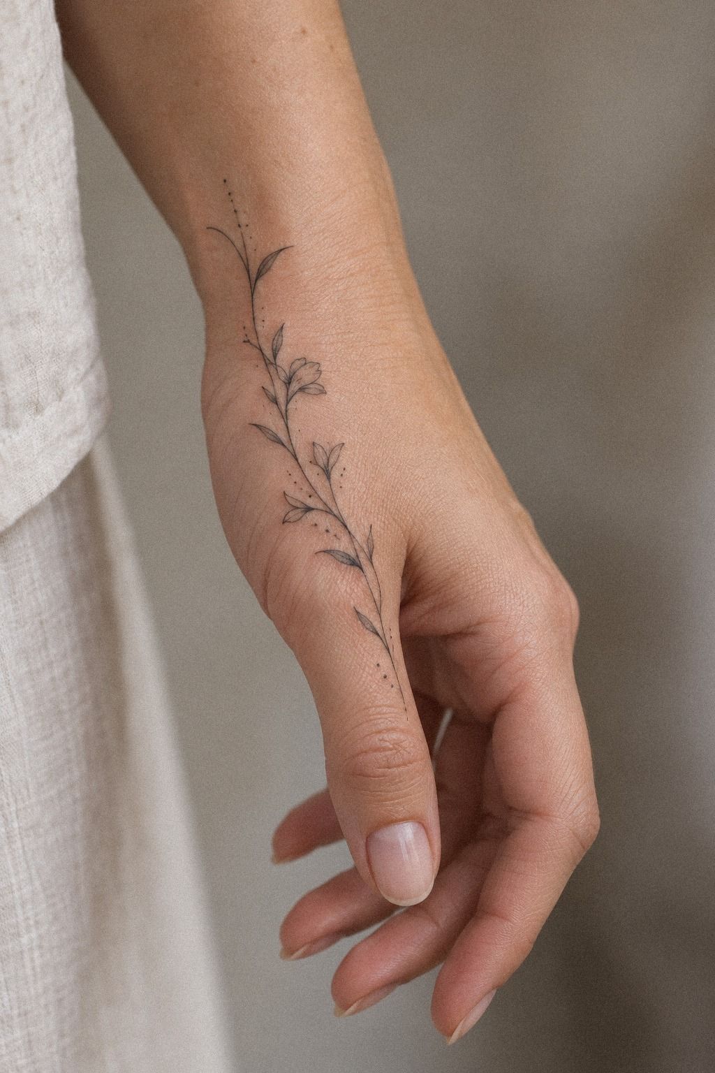 Why a Crescent Moon Works on the Hand Edge