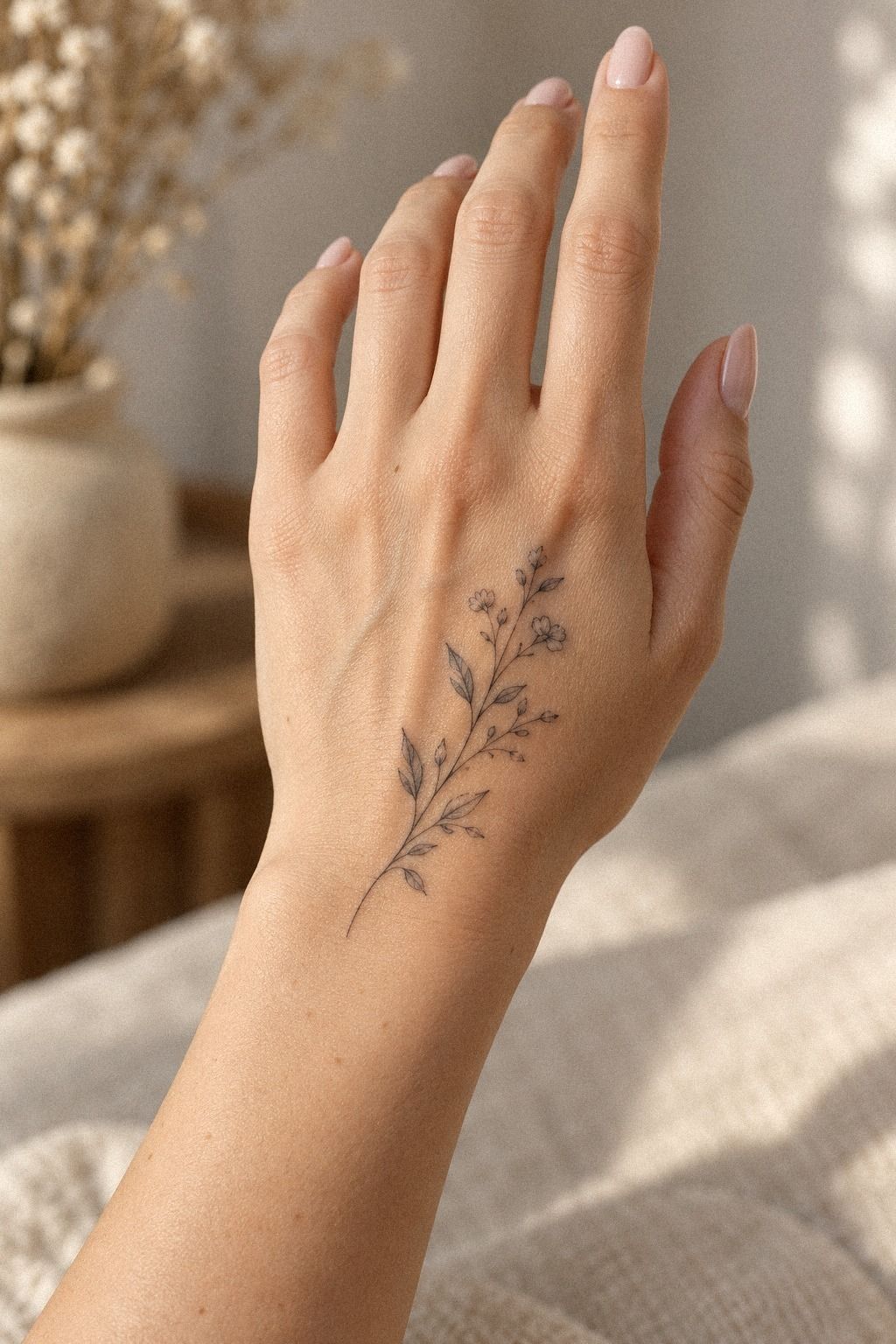 Color or Blackwork on the Side Hand?