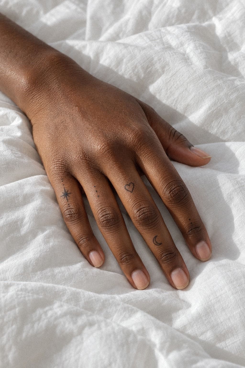 Elegant Initials On The Side Finger