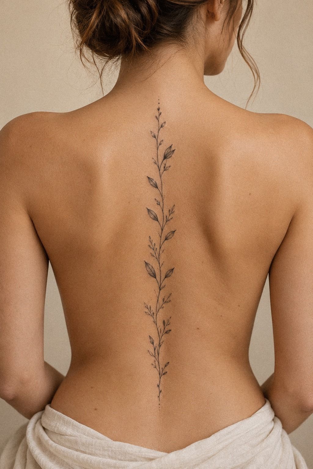 Build a Geometric Spine Tattoo Around One Shape