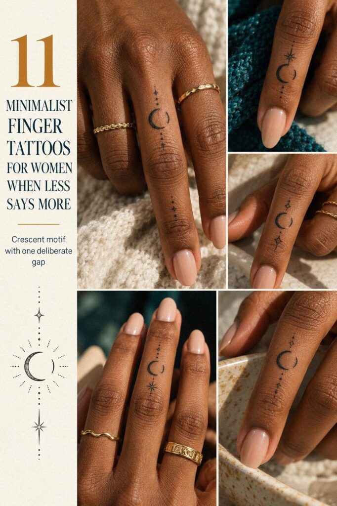 Easy Minimalist Finger Tats for Women, One Sitting With Barely Any Pain