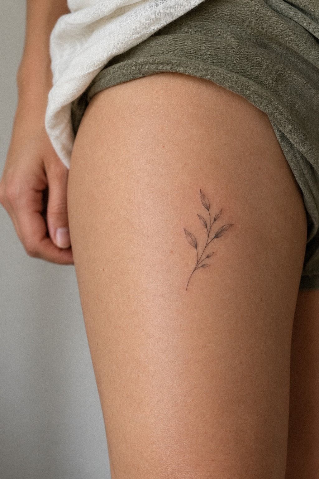 Small Roman Numerals on the Rib