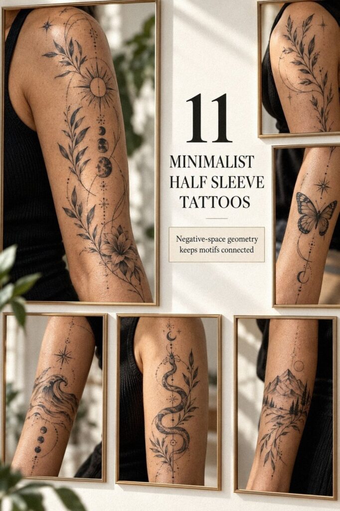 I Budgeted My Minimalist Half Sleeve Tattoos Before Booking, Here's What It Actually Cost