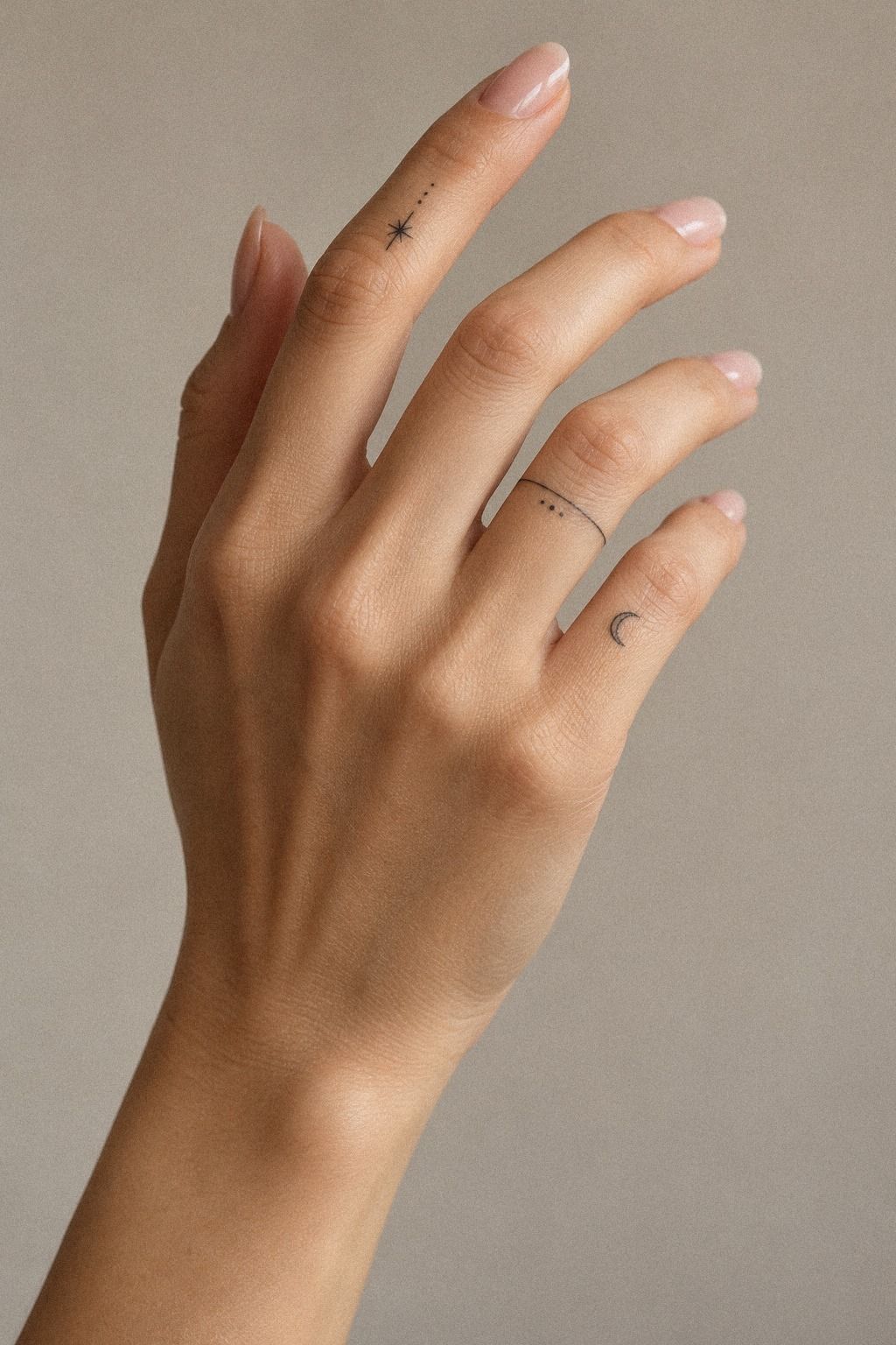 Minimalist Side Hand Botanical Ink