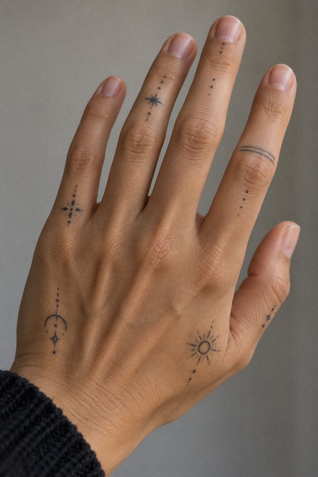 I Compared Delicate Ink on Both Hands