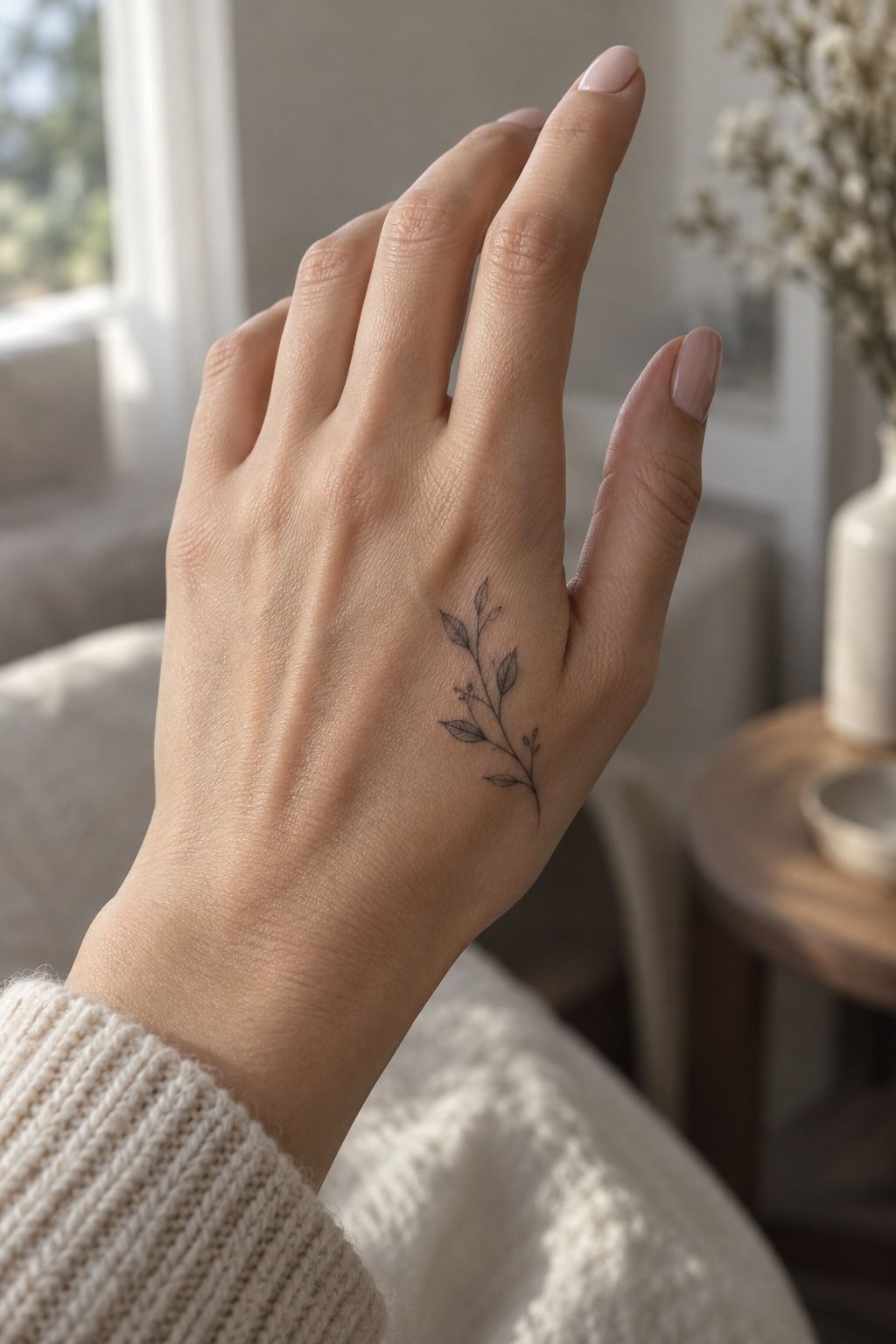 Make an Elegant Initial Along the Finger