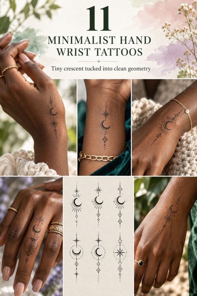 Low-Stress Minimalist Hand Wrist Tattoos for a First Timer