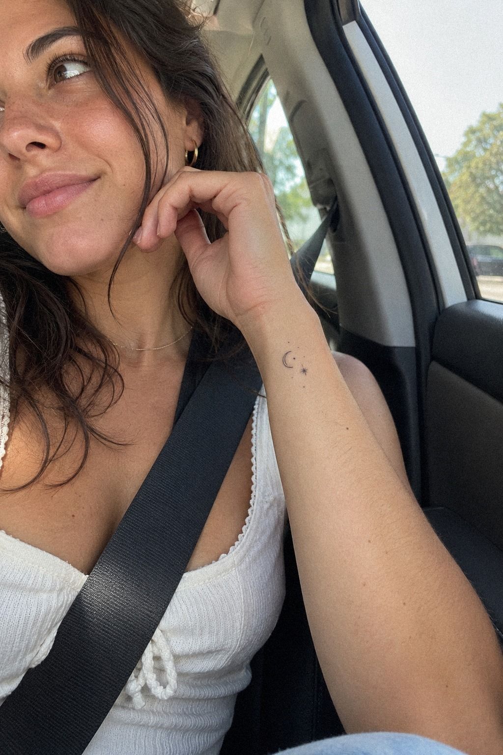 Minimalist Hand Wrist Tattoos Inspired By Celestial Motifs