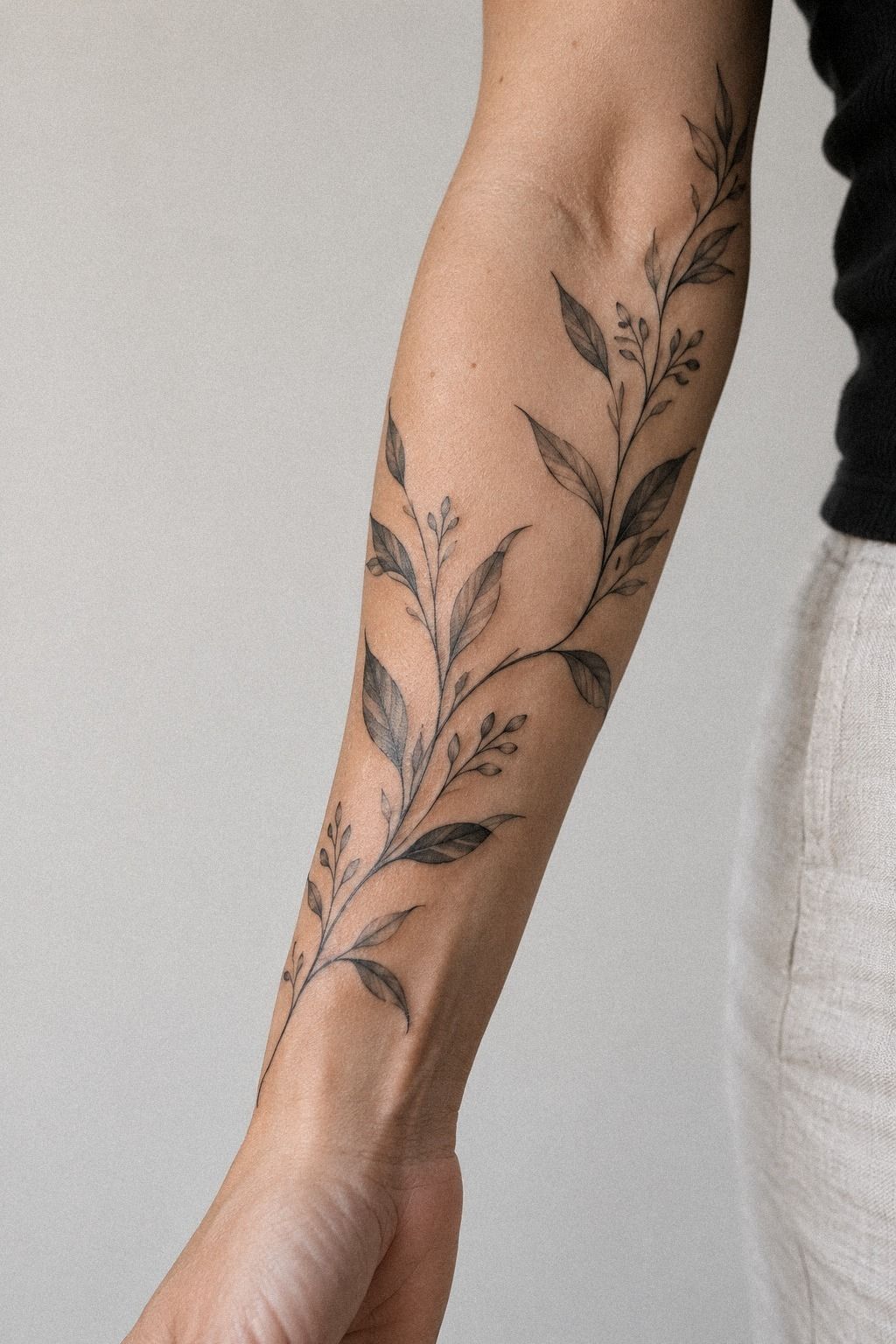 Plan a flowing single-needle nature story
