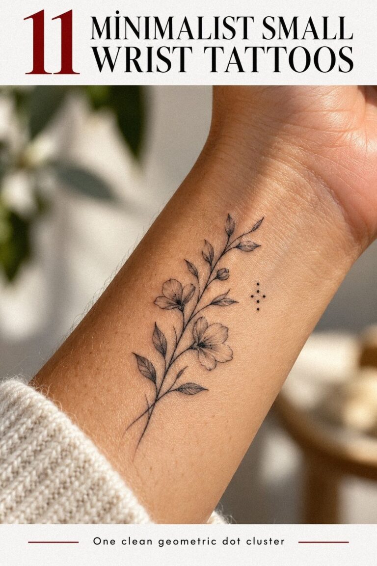 Easy Session, Minimalist Small Wrist Tattoos With Barely Any Pain