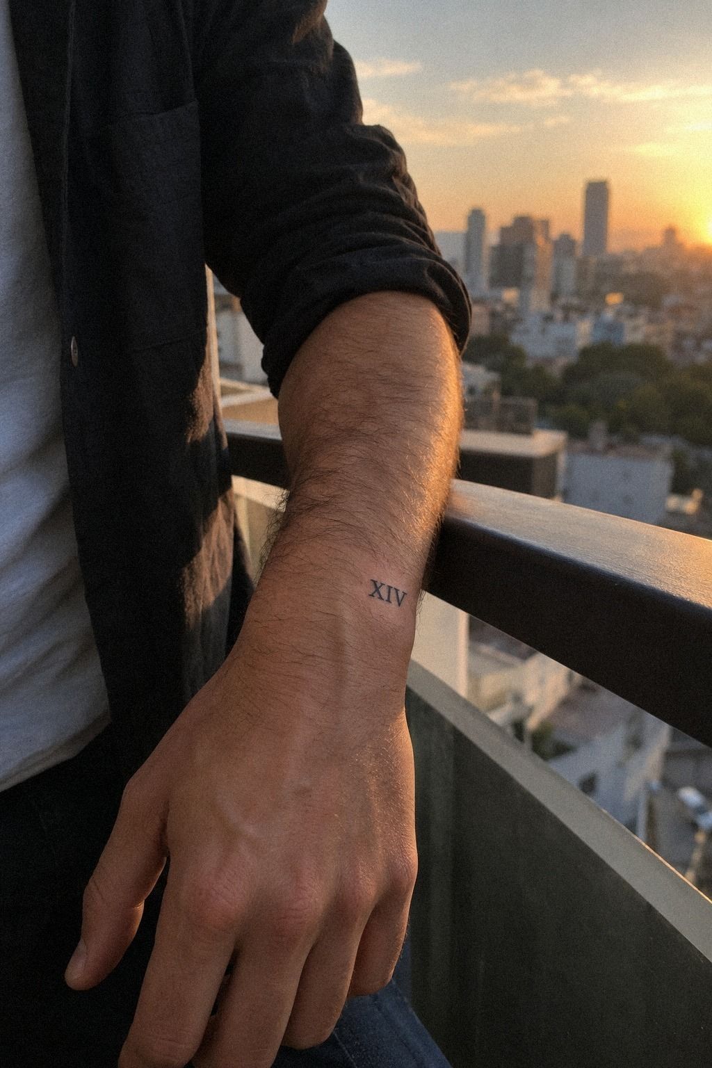 Roman Numerals for a Bold Private Date