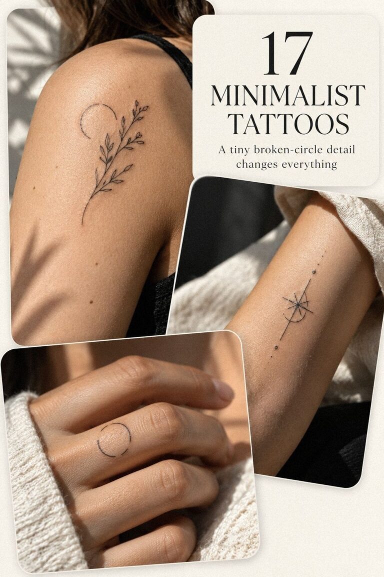 Easy to Hide Minimalist Tattoos Kept Under the Radar at Work