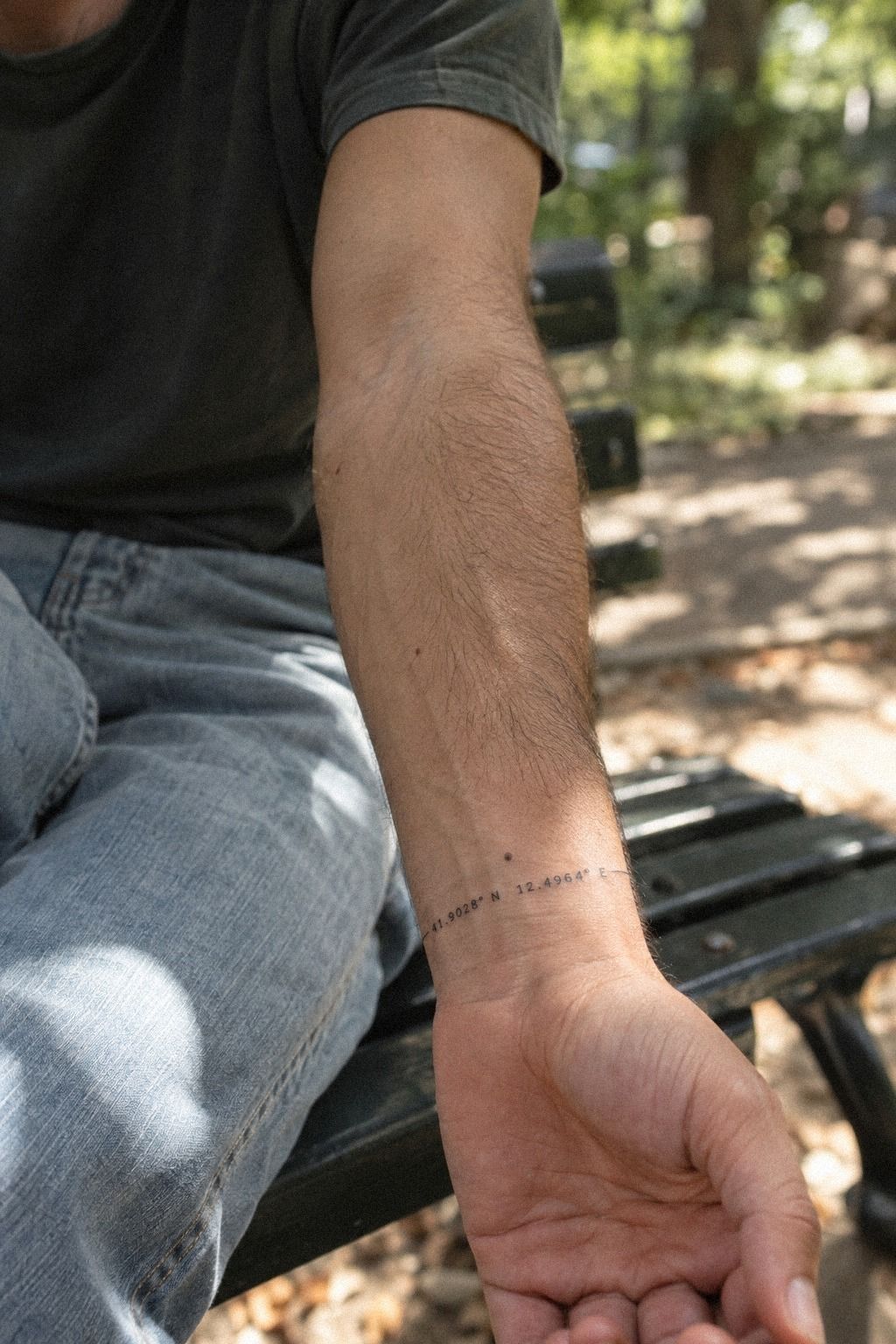 Coordinates Around the Inner Wrist