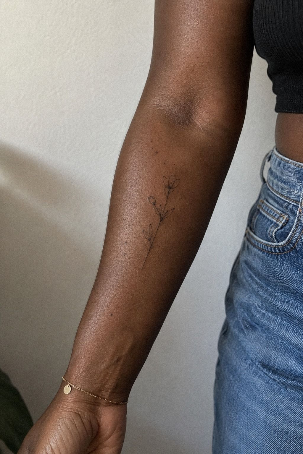 Keep small tattoos crisp with minimal detail