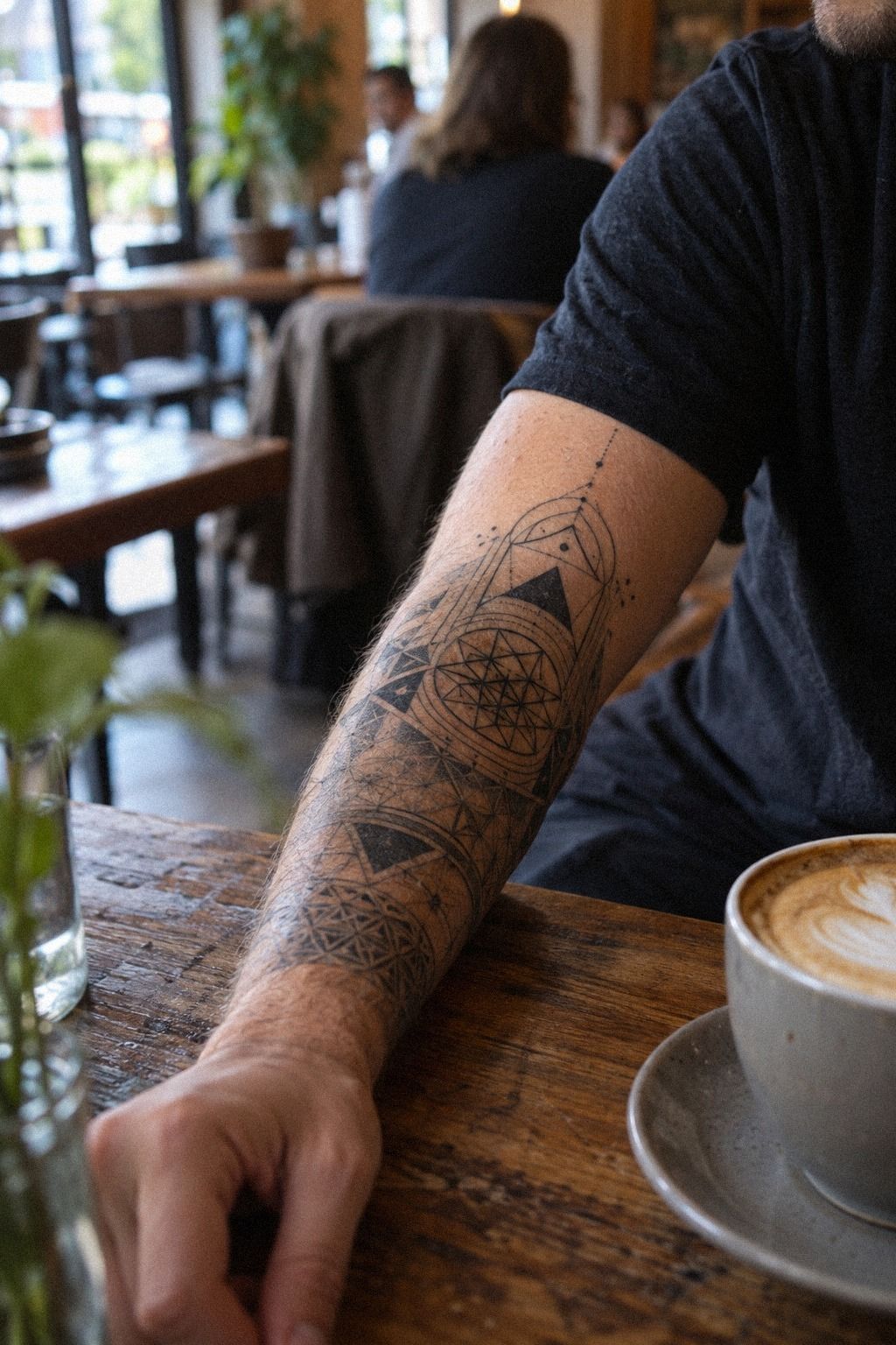 Can Geometry Stay Readable on the Forearm?