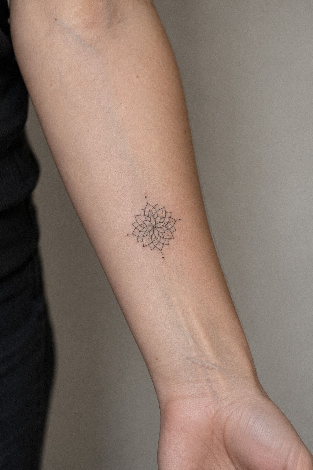 Why Sacred Geometric Small Mandala Tattoos Suit the Sternum